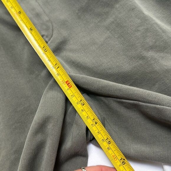 Polo Ralph Lauren Mens Dark Khaki Chino Tyler Shorts Pleated Front 38 - Picture 6 of 8